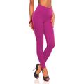 Leggings for Women Tummy Control Stretch Skinny Neon Workout Compression Yoga Pants Seamless Solid Soft Ladies Tights