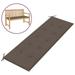 Garden Bench Cushion Taupe 59.1 x19.7 x1.2