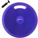 Bintiva Inflated Stability Wobble Cushion with Built in Handle Including Free Pump and Exercise Fitness Core Balance Disc