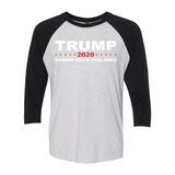 Men s Political Screw Your Feelings Baseball Short Sleeve T-shirt-Black/Heather White-Medium
