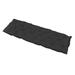 Bench Cushion Pillow Perfect Indoor Outdoor Solid Wicker Cushion Balcony Furniture Wicker Loveseat Cushion Pad - Black 120x50cm