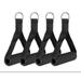 4 Pieces Resistance Band Handles Exercise Band Handles Replacement Fitness Strap Cable Machine Attachment Grips Pull Handles Resistance Bands for Resistance Training