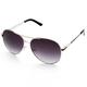 LotFancy Women s Aviator Sunglasses Ultra Lightweight UV400 Protection Light Gray