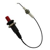 Universal 30cm Piezo Spark Igniter Push Button Fireplace Gas Grill Stove Lighter
