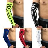 XWQ Outdoor Sport Basketball Running Soft Elastic Protective Arm Guard Sleeve Wrap