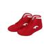 Lacyhop Unisex-child Sports Lightweight Round Toe Fighting Sneakers Kids Training Breathable Rubber Sole Combat Sneaker Comfort Ankle Strap Boxing Shoes Red-1 3Y