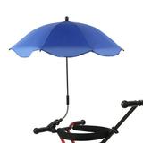 Chair Umbrella With Clamp Portable Golfs Carts Wheelchairs Universal Rainproof Stroller Accessories UPF 50+ Sunshade Umbrella