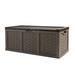 Starplast 153 Gallon Plastic Deck Box Mocha Brown