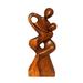 12 Wooden Handmade Abstract Sculpture Statue Handcrafted Forever Mine Gift Art Decorative Home Decor Figurine Accent Decoration Artwork Hand Carved