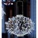 Plow & Hearth Large White Solar Star Lantern