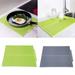 Bueautybox Silicone Trivet Mat for Hot Pots and Pans Kitchen Countertop Protector Heat-Resistant Nonslip Washable Holder Mats Dishwasher Safe Jar Opener Microwave Mitts Flexible Durable Cover