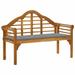 ametoys Patio Queen Bench with Cushion 53.1 Solid Acacia Wood
