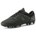 DREAM PAIRS Men Sports Athletic Light Outdoor Football Soccer Cleats Shoes 160859-M BLACK/DARK/GREY Size 7.5