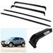 SCITOO Roof Rack Cross Bars Baggage Carrier For Land Rover Range Rover 2002-2012 Black 4 Pcs Roof Top Rack Luggage Carrier with Side Rails