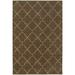 Addison Heights Ellerson Geometric Modern Contemporary Area Rug Brown