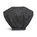 Covermates Grill Cover - Light Weight Material Weather Resistant Elastic Hem Grill and Heating-Black