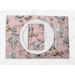 S4Sassy Pink Bird & Floral Washable Printed Dining Reversible Tablemats With Napkins Set