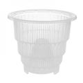 Big Clearance! Clear Pots/Orchid Planters Orchid Pots with Holes Clear Orchid Pots Plastic Planter Clear Flower Pot Indoor Plastic Flower Plant Pot Clear Plastic Orchid Pot for Indoor Outdoor