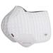 LeMieux Loire Memory Satin Close Contact Square Saddle Pad- White- Large