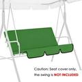 Dido Swing Chair Cover Outdoor Garden Swing Chair Waterproof Dustproof Protector Seat Cover Green