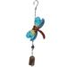 Yesbay Iron Wind Chime Painted Diamond Glass Painted Butterfly Dragonfly Metal Pendant 3