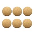 6 Pieces Table Football Cork Desktop Soccer Game Table Soccer Accessories