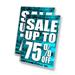 Sale Up To 75 Percent Off (24 X 36 ) 4mm Corrugated Plastic Panel Graphics Applied To 1 Side (Pk of 2)