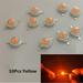 RONSHIN 10Pcs/Set 3W LED High Power Super Bright Lamp Beads Night Light for Flashlight Stage Yard