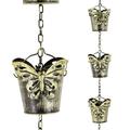 Arcadia Garden Products 6.5 Butterfly Pails Rain Chain