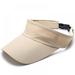 Portable Sun Visor Plain Hat Mesh Sports Cap Golf Tennis for Men Women Adjustable