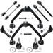 Detroit Axle - 10pc Front End Kit for 02-11 Ford Ranger 2002-2007 Mazda B3000 2002-2009 B4000 2 Upper Control Arms w/Ball Joint 4 Tie Rods 2 Sway Bar Links 2 Lower Ball Joints Replacement