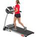 Folding Treadmill with Incline Running Treadmill With Bluetooth Music Heart Rate Sensor Treadmill Handtrail Wide Tread Belt Mini Treadmill Quiet Home Treadmill In Stock