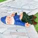 Willstar Drunk Gnomes Dwarf Garden Statue Miniature Gardening Gnomes Figurines Resin Crafts Micro Landscape Decoration Collectible Figurines for Outdoor Indoor Patio Yard Lawn Porch Ornament Gift