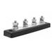 Boat Terminal Block | 4 Position 6 1/8 x 1 1/4 Inch Black