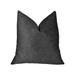 Plutus Luna Black Luxury Throw Pillow