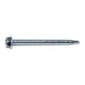 #12-14 x 2-1/2 Zinc Plated Steel Hex Washer Head Self-Drilling Screws