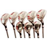 Petite Women s Golf Clubs All Ladies iDrive Hybrids Complete Set Includes: #3 4 5 6 7 8 9 PW. Lady L Flex Right Handed Utility Clubs. (Petite Short Women - 4 10 to 5 3 )