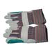 12-Pair Heavy Duty Work Gloves with Safety Cuff and Wing Thumb for Gardening or Landscaping