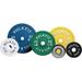 Hulkfit Calibrated Steel Weight Plates Multi-Colored 45 pounds (Single)