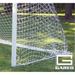Gared Sports 8 ft. x 24 ft. Soccer Net 3 MM - White