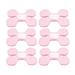 NUOLUX 6 Set 3.6M Light Pink Clover Hanging Bunting Wedding Party Hanging Ornaments Paper Ceiling Pendant Clover Garland Birthday Party Flag Creative Layout Party Supplies