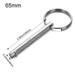 6 Sizes Quick Release Marine Grade 6mm Rowing Boat Accessories Deck Hinge Marine Ball Pin Boat Bimini Top 65MM