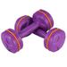 Guzom Exercise & Fitness- A Pair Dumbbell Barbell Neoprene Coated Weights 1.5 KG Blue