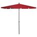 vidaXL Outdoor Umbrella Height Adjustable Parasol Patio Garden Sunshade Steel