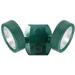 RAB Lighting 26W (2x13W) LED LESLIE 5000K Economy Bullet Floodlight Verde Green