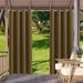 Aibecy 1 Panel Outdoor & Indoor Curtain Sun Blocking Grommet Curtains for Pergola Porch Pavilion Garden Lawn Corridor Wind Resistant Sun Room Decor 52 x 84 Inch