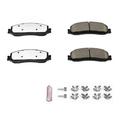 Front Brake Pad Set - Compatible with 2012 Ford F-250 Super Duty