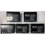 Universal Power Group 12V 10AH Mongoose M500 Scooter Battery - 5 Pack