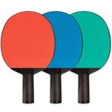 Plastic Rubber Face Table Tennis Paddle | Bundle of 10 Each