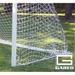 Gared Sports 7 ft. x 21 ft. Soccer Net 3 MM - White